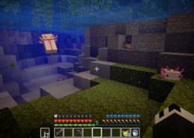 Minecraft: Neue Höhlen und süße Axolotl in Bergseen